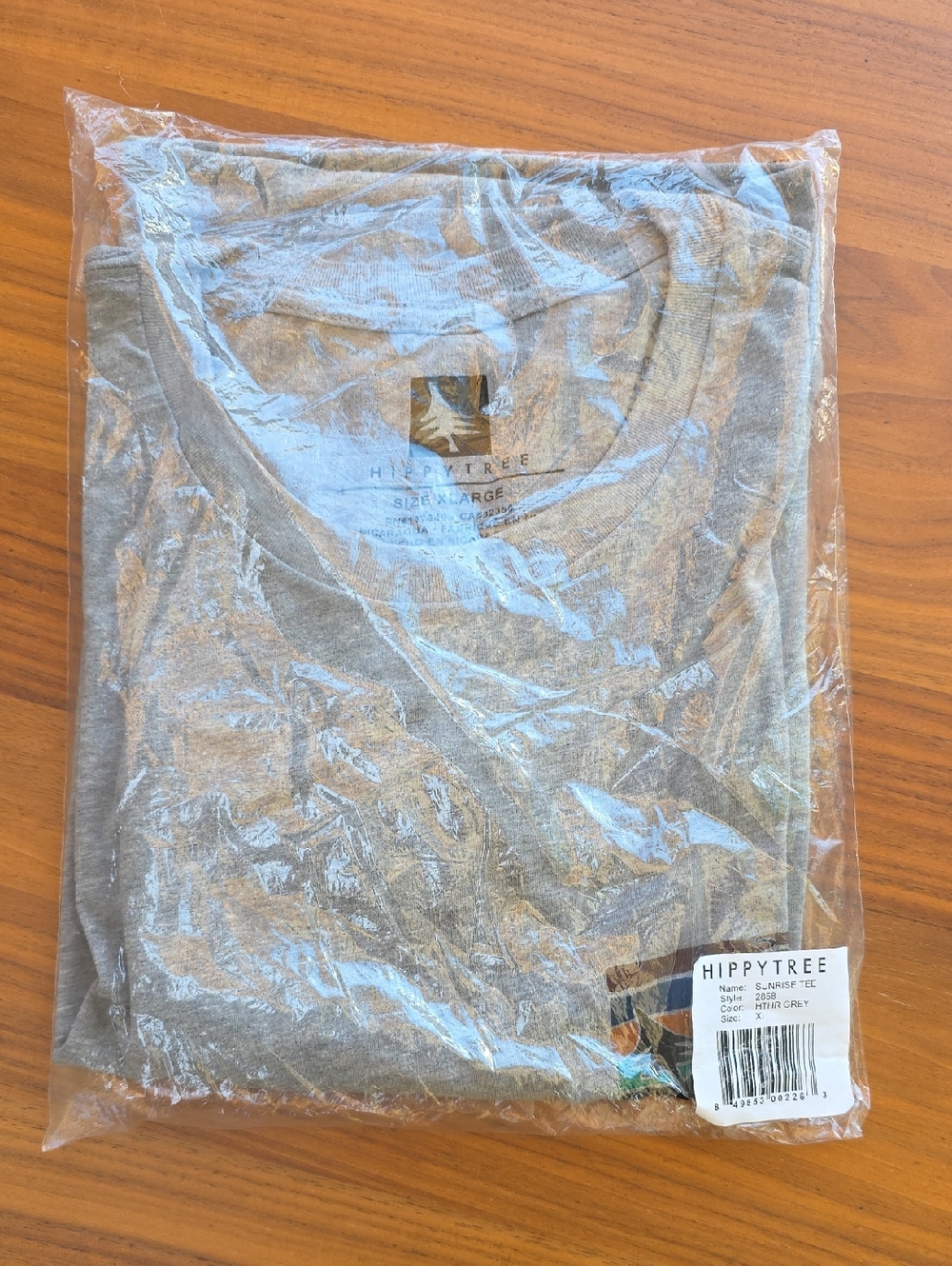 Men's Hippytree Crew T-Shirt - Gray